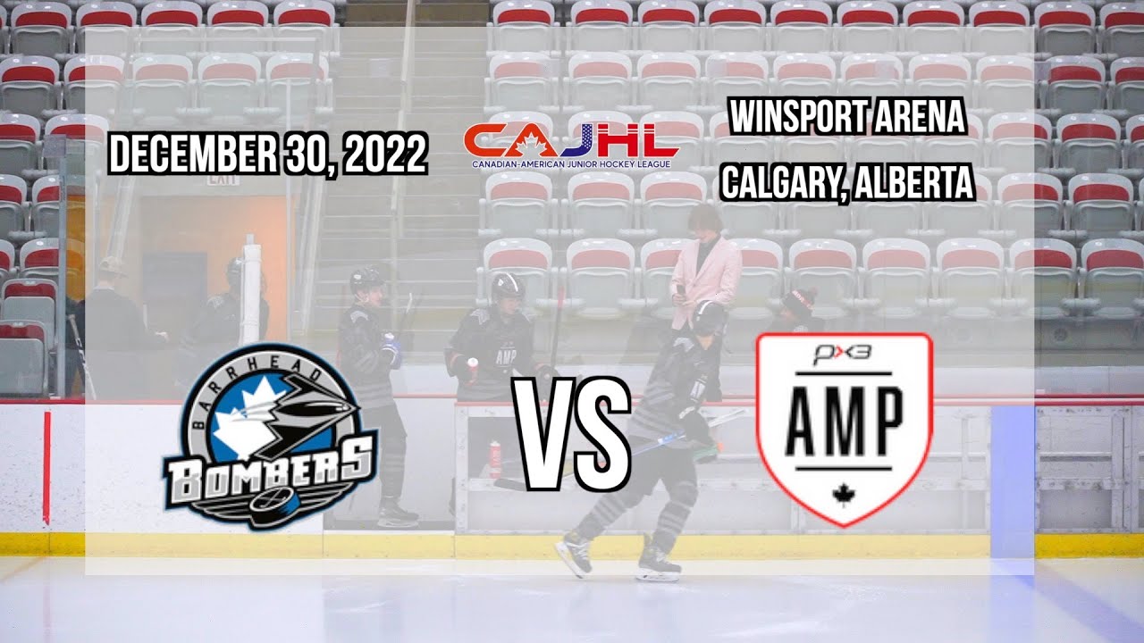 Barrhead Bombers vs Calgary AMP Warriors | CAJHL Showcase | December 30, 2022