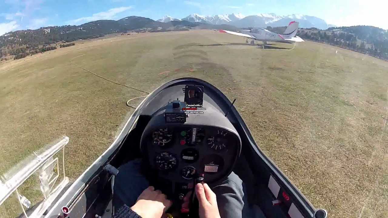 GoPro HD Hero2 Vol à voile La Llagonne en planeur Novembre 2012