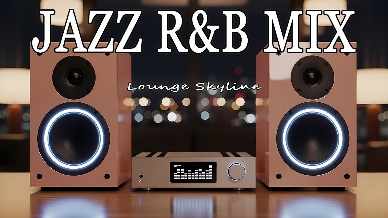Smooth Jazz Lounge 🌆 Skyscraper Vibes for Study & Productivity