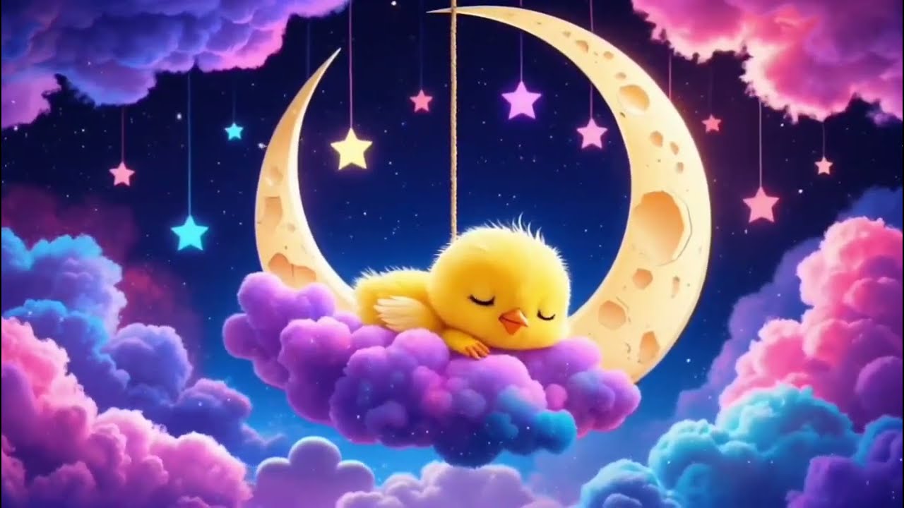 🌙 Sleepy Chick Lullaby | 1 Hour of Soft & Soothing Sleep Music for Babies 💤