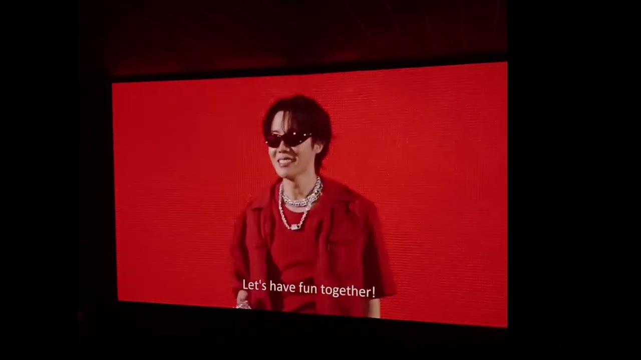 Hope on the stage en cine!