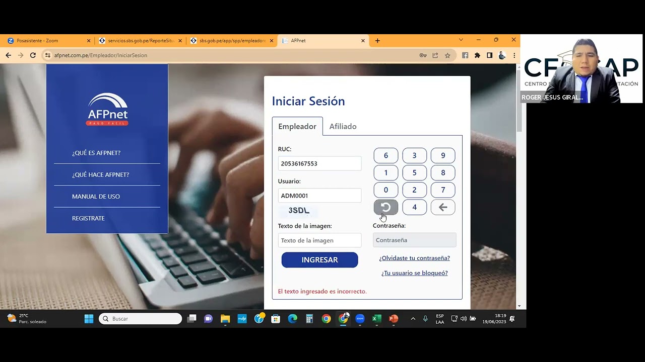 T-REGISTRO, AFP NET Y PLANILLA ELECTRÓNICA (PLAME) II