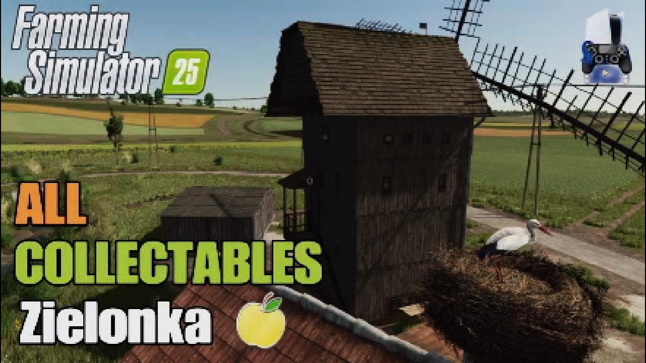 Collectables Zielonka | FS25 | Console | Earn extra money | All 50 Collectables