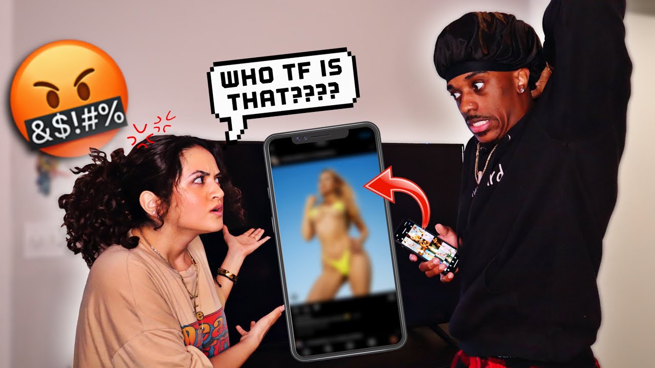 LOOKING AT OTHER GIRLS IN FRONT OF MY GIRLFRIEND!! *BAD IDEA*