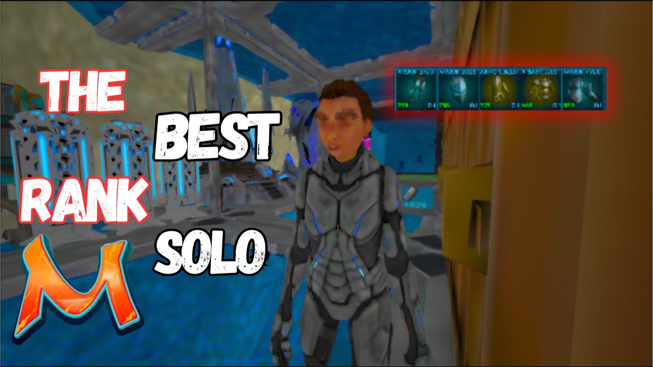 PLAYING SOLO WITH 2 ASCENDENT RANKS │ MESA 3 MAN │ Ark Unofficial Pvp