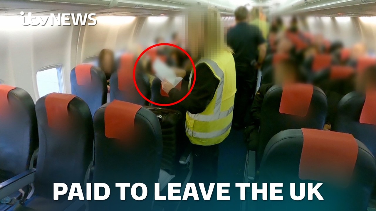 We went on a deportation flight for foreign criminals paid to return home | ITV News