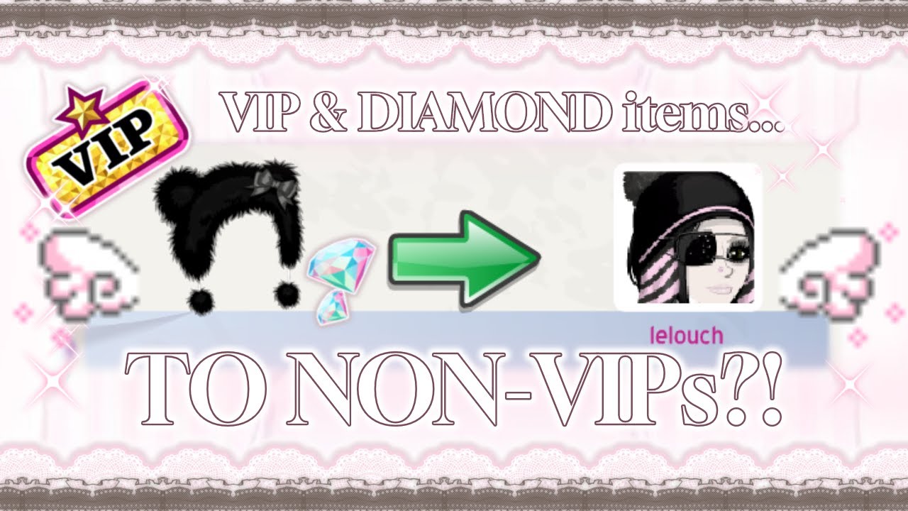 ⊹ ࣪ ˖ How to gift NON-VIPs Diamond & VIP Items 2025 || MSP ₊˚⊹♡