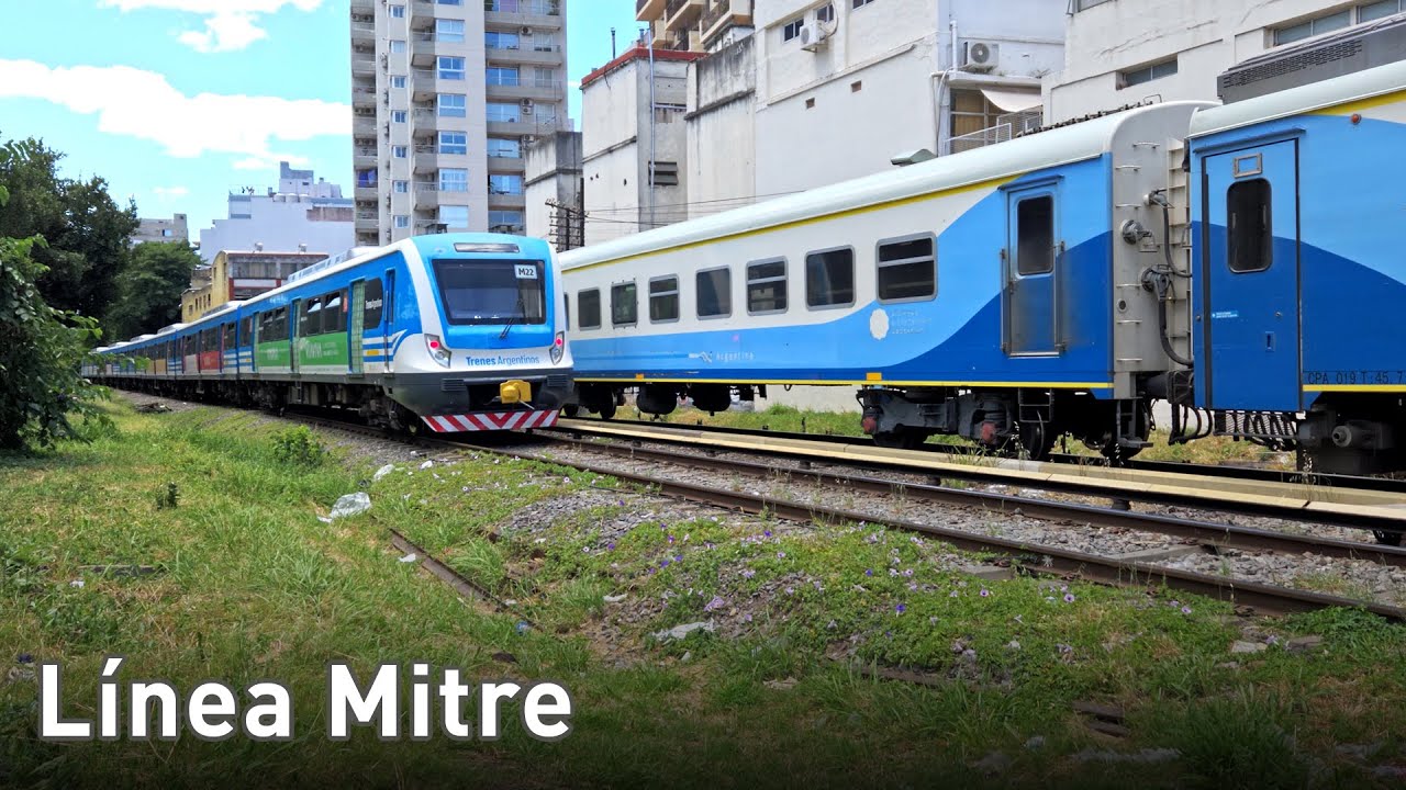 Trenes en la Línea Mitre #04 // Trenes Argentinos