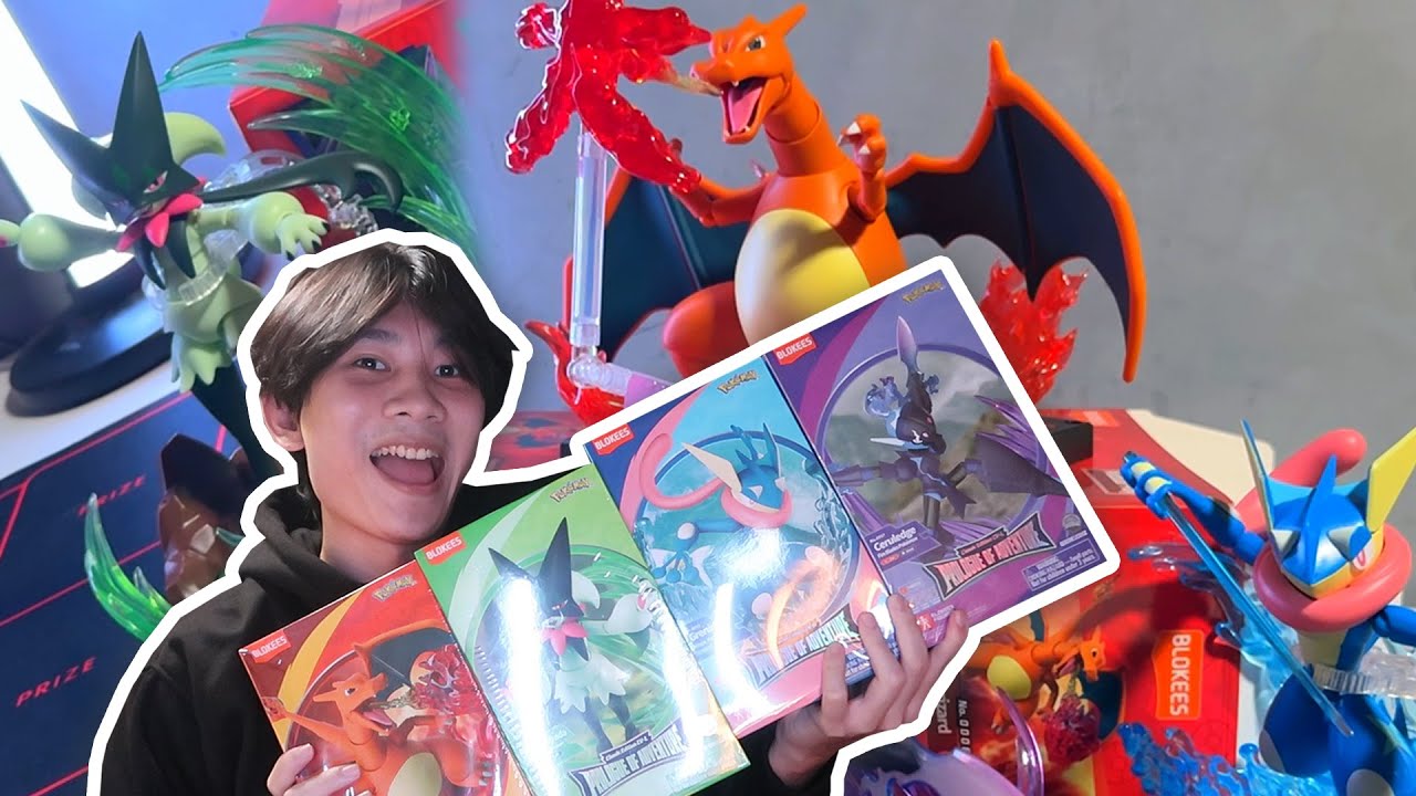 FIGURE POKEMON FULL ARTIKULASI TERBAIK DAN TERMURAH SAAT INI! BLOKEES POKEMON CLASSIC EDITION