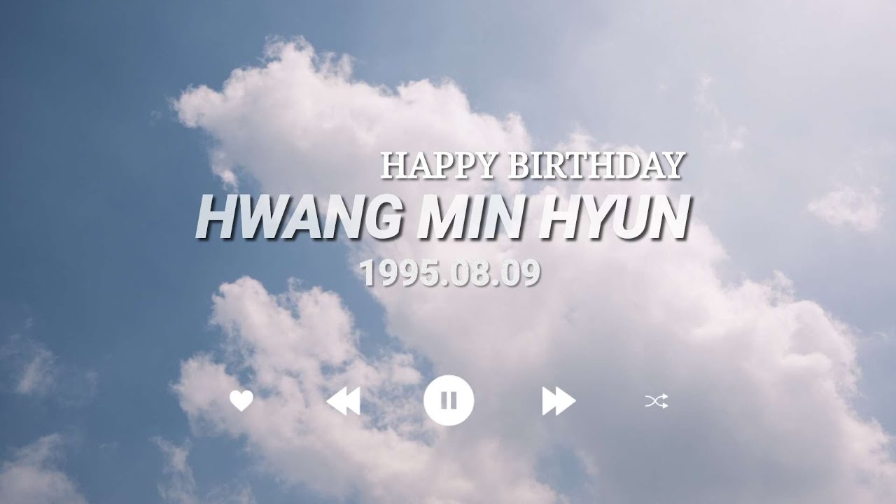 민현아 생일 축하해🧡 황민현 노래모음 🎵