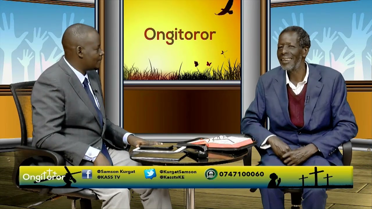 BENJAMIN LELEI ON KASS TV STUDIO