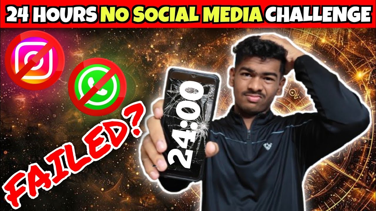 Harsh The Vlogger | Vlog_121 | 24 Hours No Social Media Challenge.