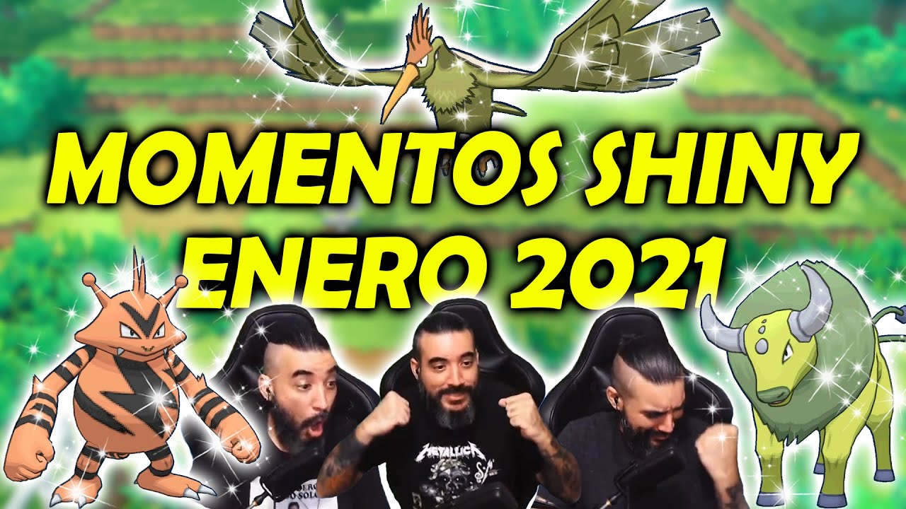MOMENTOS SHINY - ENERO 2021 | POKÉMON LET'S GO PIKACHU & EEVEE