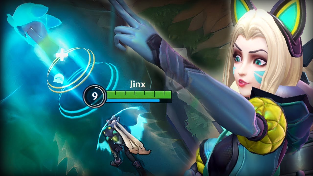 Battle Cat Jinx Gameplay (Quadra Kill) - Build & Runes - Wild Rift