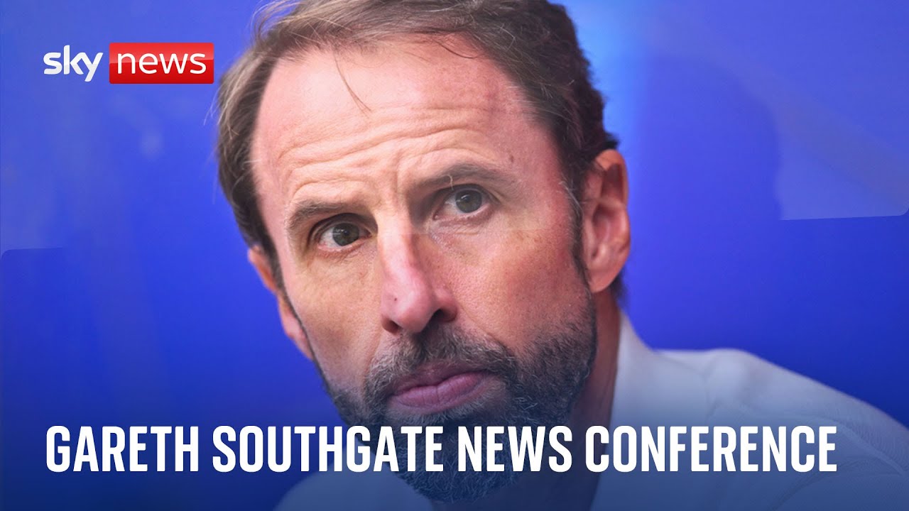 Gareth Southgate and Harry Kane news conference ahead of the Euro 2024 final