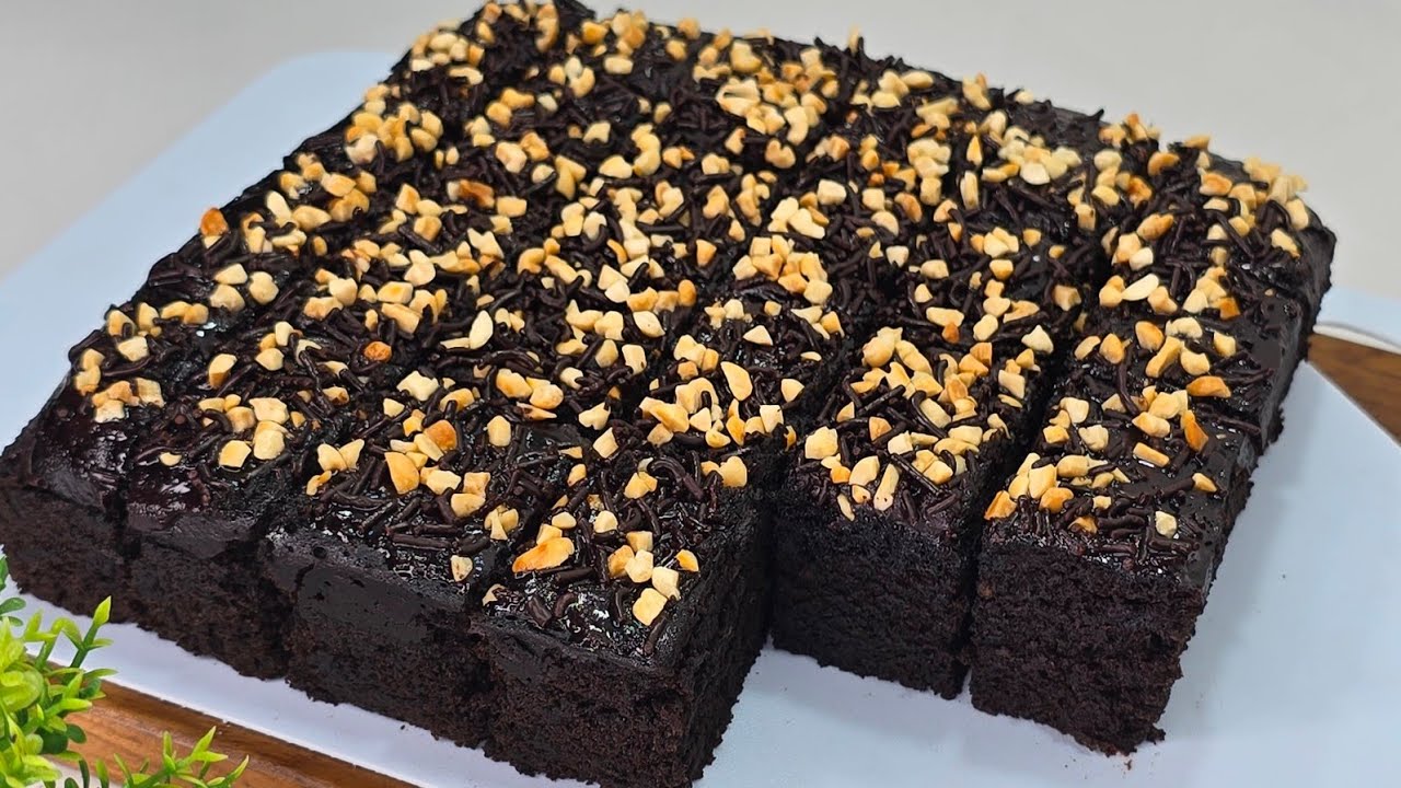 1 telur + 1 sdm kopi jadi Brownies se enak ini