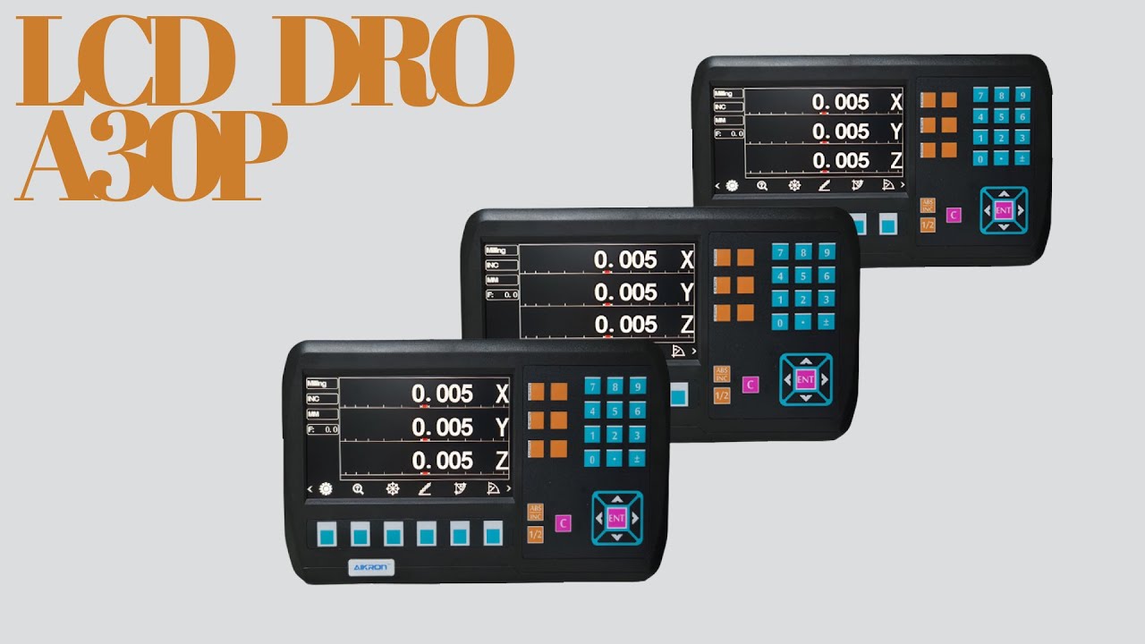 Aikron New Launched LCD Digital Readout with a brand-new outlook, is this LCD DRO your next DRO ?