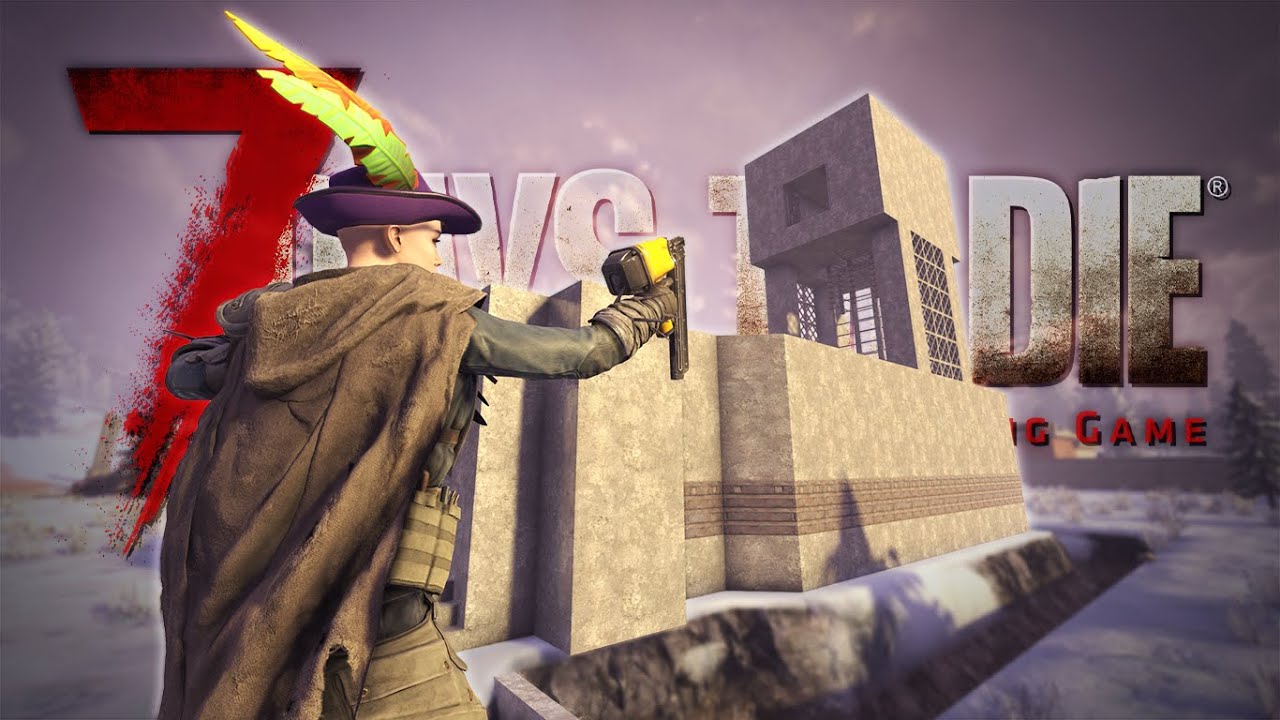 【7DTD V2.0】二段構えの鉄鋼拠点を作って新ゾンビだらけの夜を生き残れ！「7 Days to Die Ver2.0」実況プレイ #33