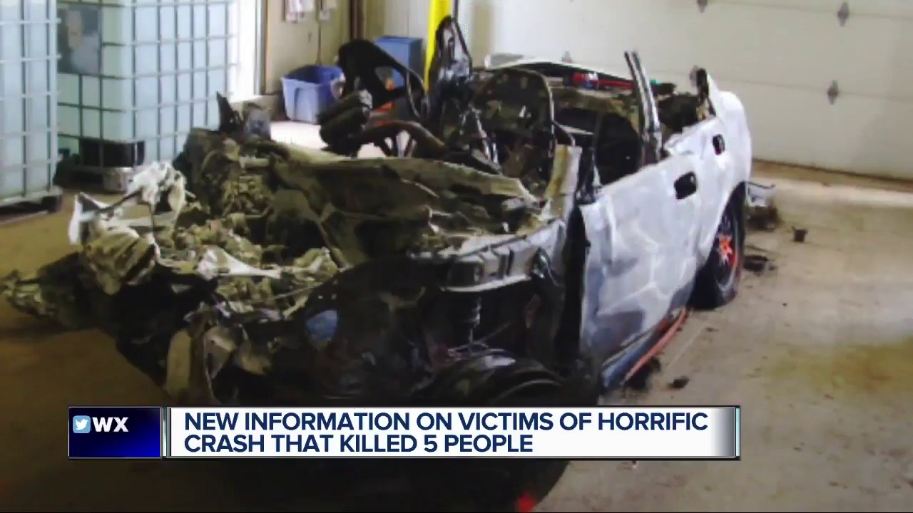 New information on victims of horrific crash that killed 5 people