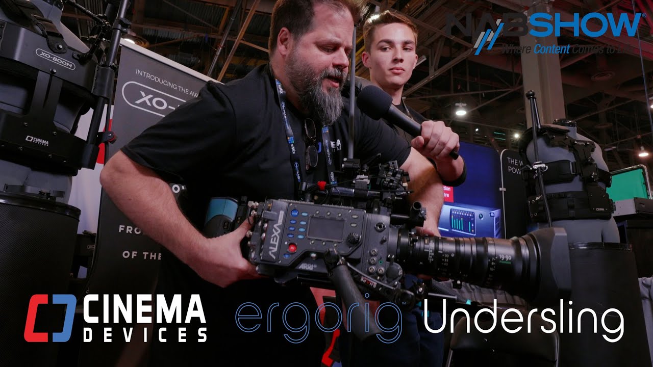 Save Your Back AND Neck while Filming | Cinema Devices Ergorig CenterFit & Undersling NAB Show 2023