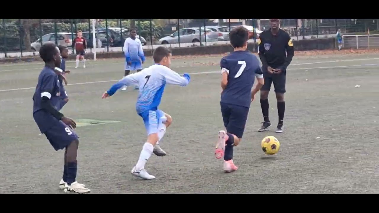 u13 : AS  ERMONT   5   -  CHAMPAGNES ( SFC) 0  MATCH DE COUPE VAL D'OISE  26/10/2024