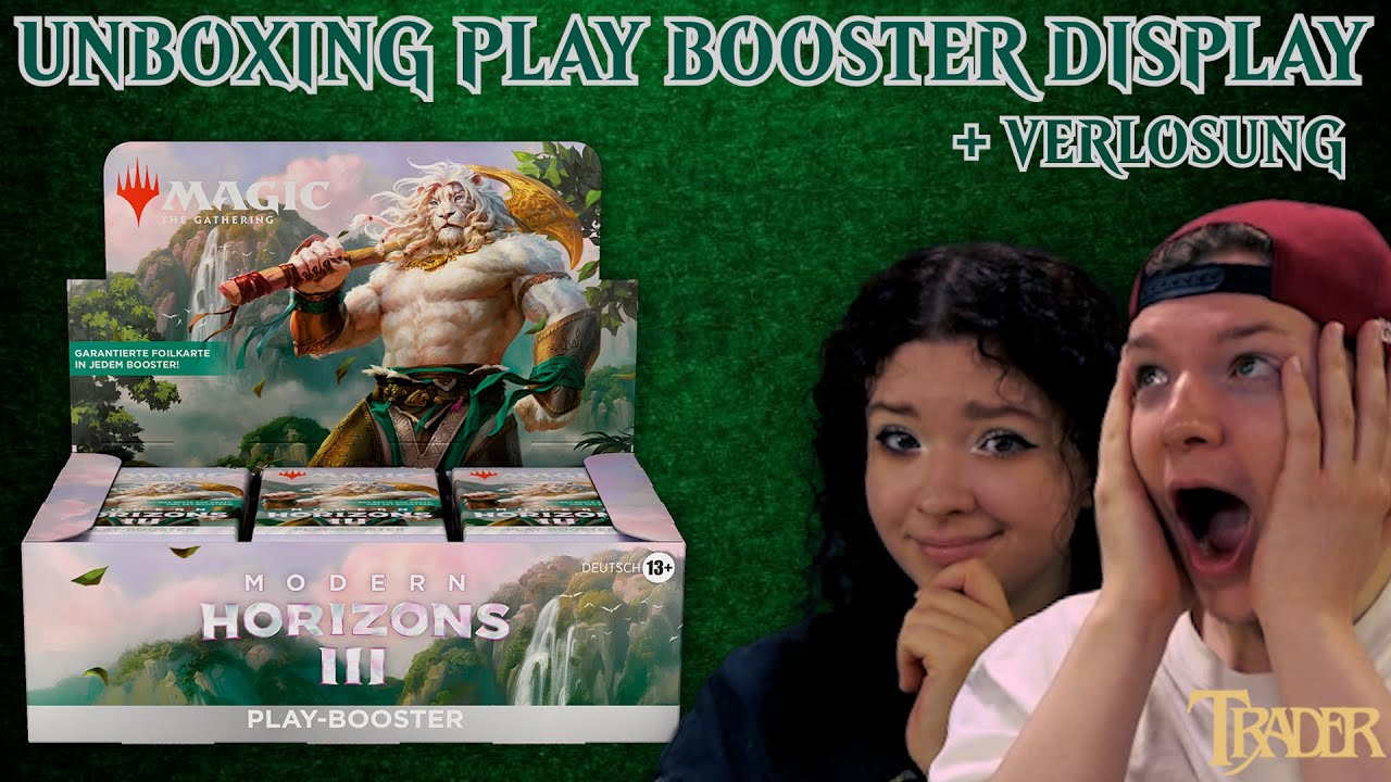 MTG Modern Horizons 3 Play Booster Display Opening deutsch | Magic the Gathering | Unboxing Trader