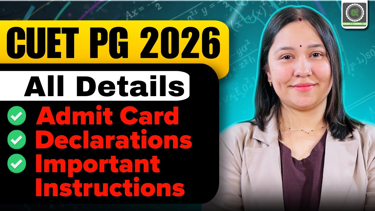 CUET PG Forensic Science 2026 I All the Important details before Exam I Diksha Shara