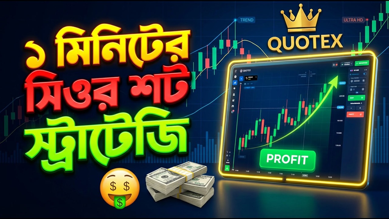 ১ মিনিটে নিশ্চিত এন্ট্রি? 😱 Real Market Sure Shot Strategy