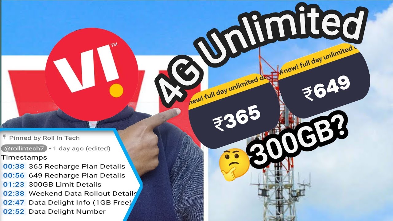 Vi 4G Unlimited Data - 300GB? #vi4g