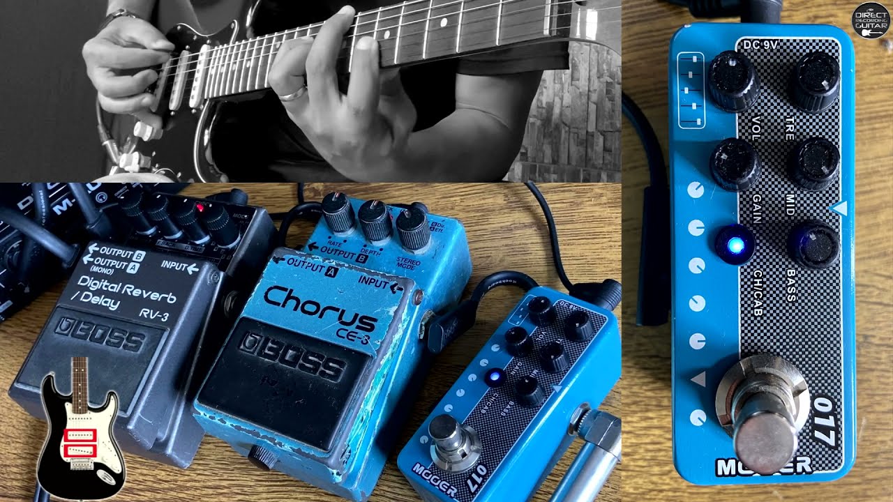 Mooer 017 CLEAN Channel Funk Groove, Chorus, Overdrive, Distortion | Cali-MK4 Mark IV