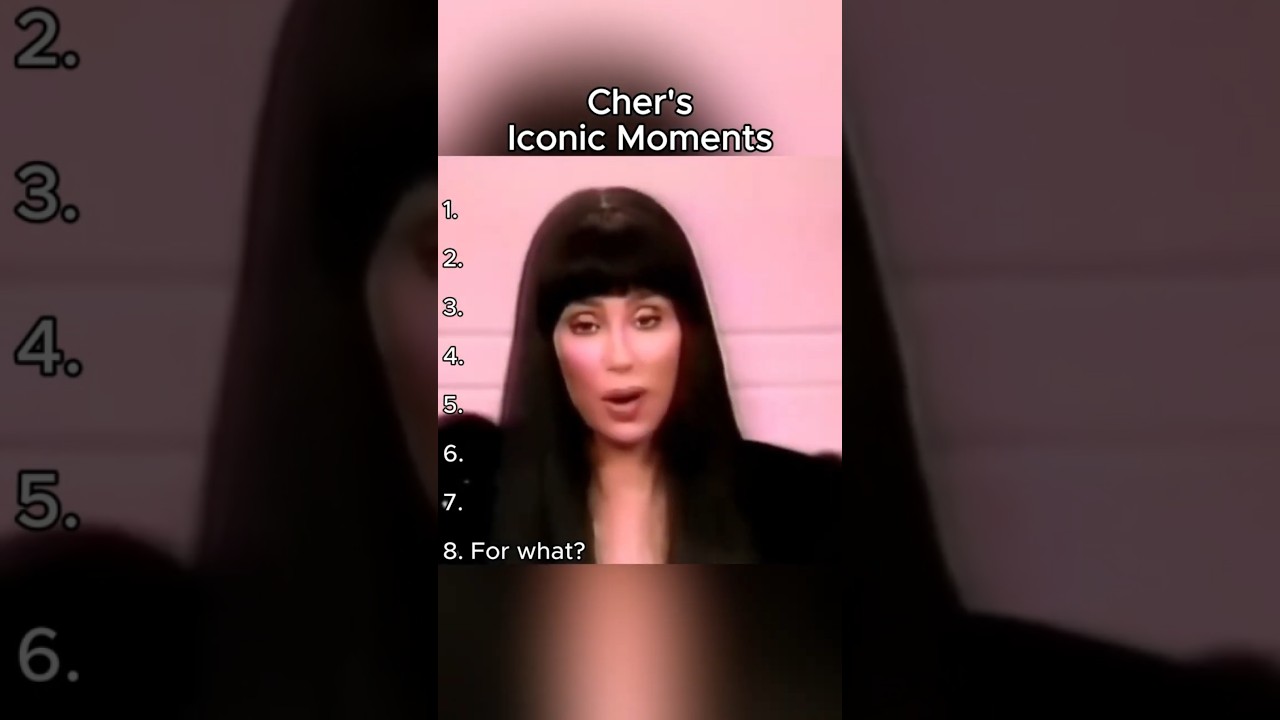 Cher's Iconic Moments