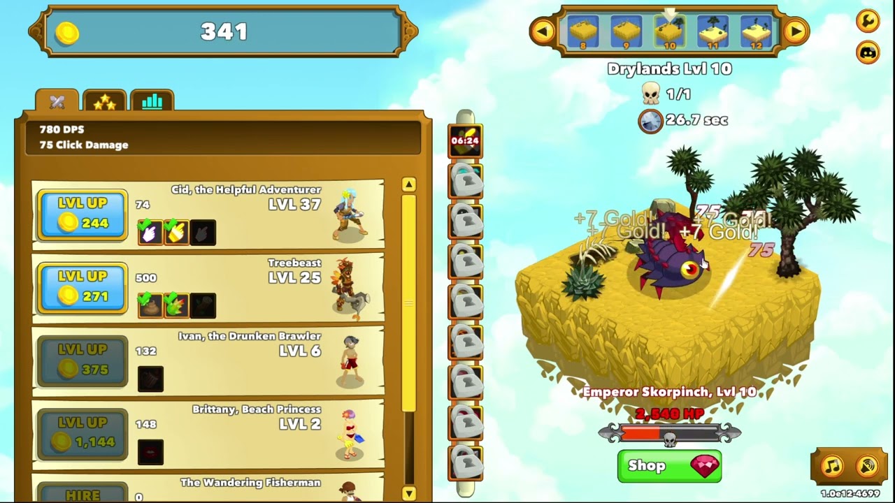 Clicker Heroes episode 1 season 1