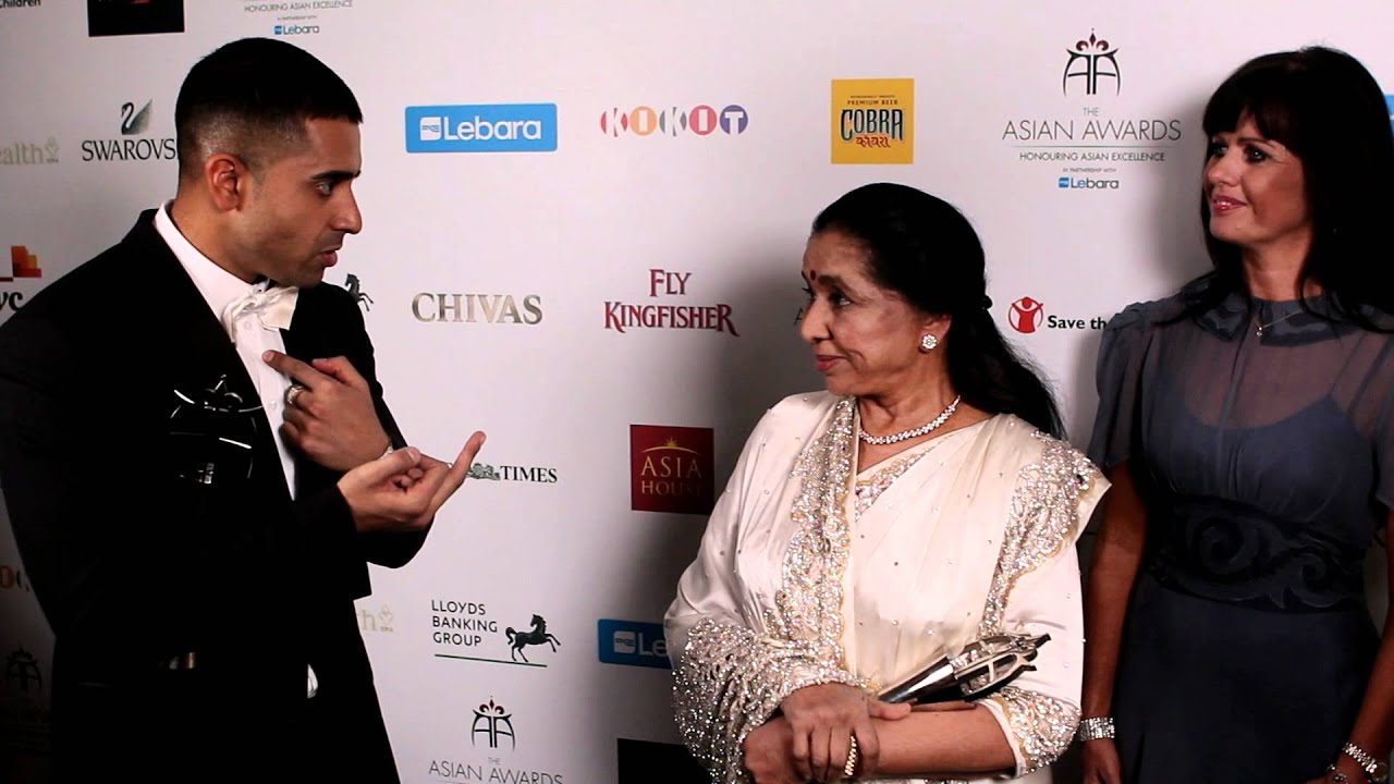 Jay Sean and Asha Bhosle Duet at The Asian Awards 2011