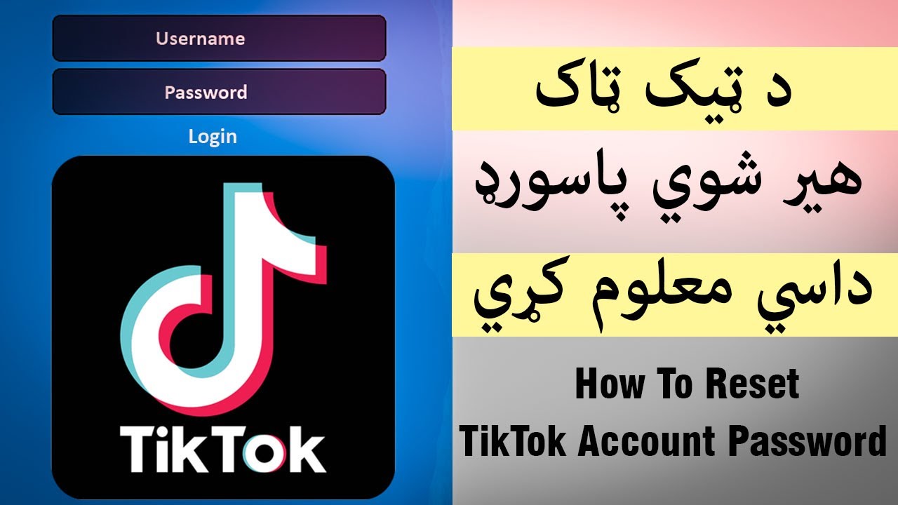 د ټيک ټاک هير شوي پاسورډ داسي معلوم کړي | How To Reset TikTok Account Password