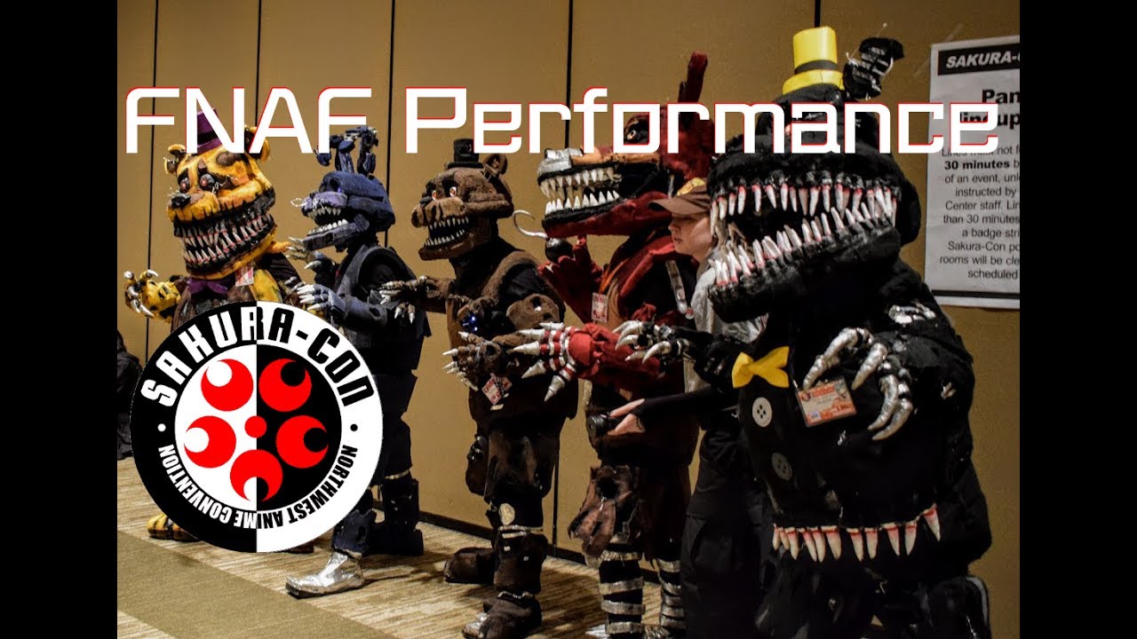 [OFFICIAL] SakuraCon 2017 FNAF4 Nightmare Performance
