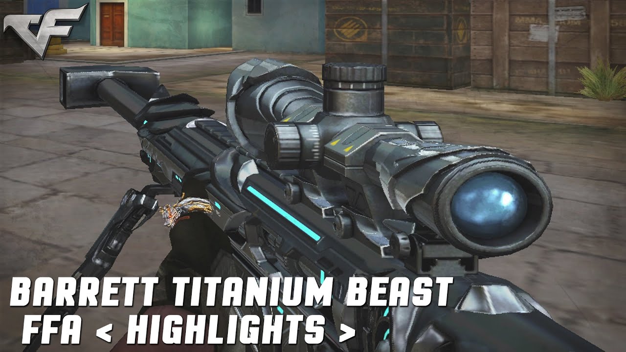 CrossFire West : BARRETT M82A1 TITANIUM BEAST (VIP) | FFA HIGHLIGHTS