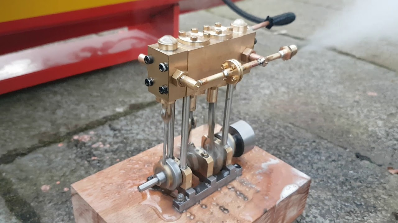 Pinasse Dateru 2Zyl. Live Steam Test