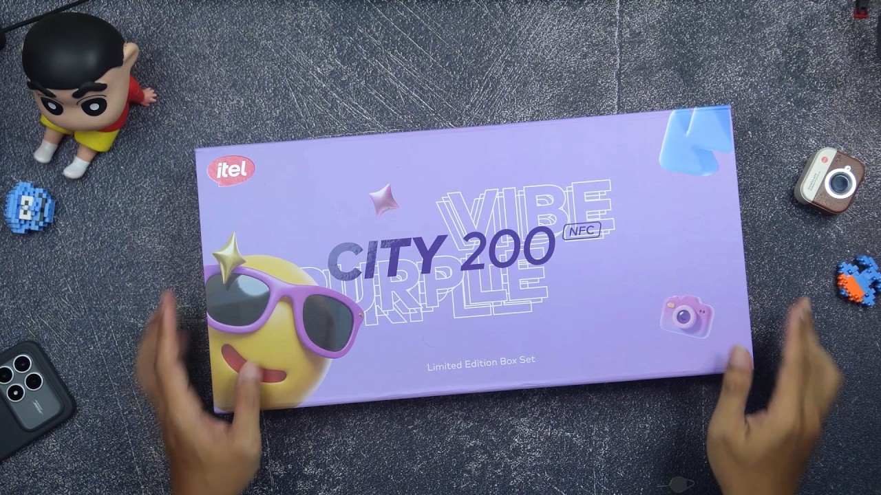 itel city 200 unboxing