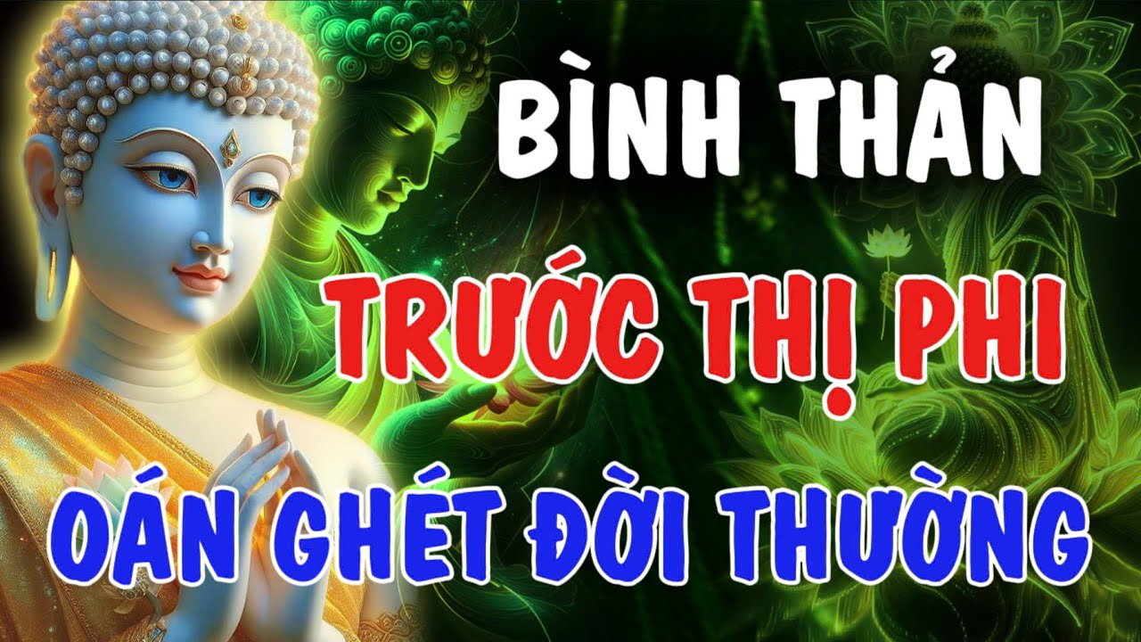 BÌNH THẢN TRƯỚC THỊ PHI - VÀ OÁN GHÉT, ĐỜI THƯỜNG | Phật Từ An Nhiên