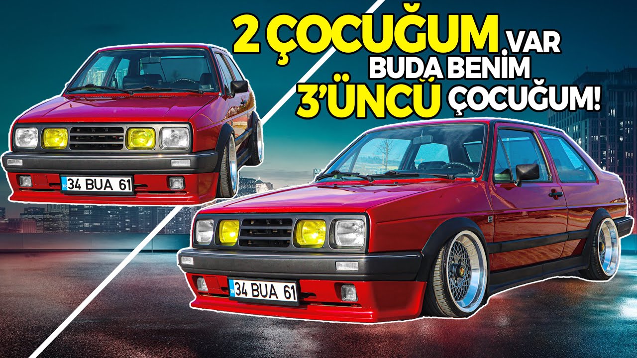 Senede 3-4 &Ccedil;ift Ayakkabı Almaktansa Senede Bir Jant Değiştiririm! | Volkswagen Jetta Mk2 Coupe