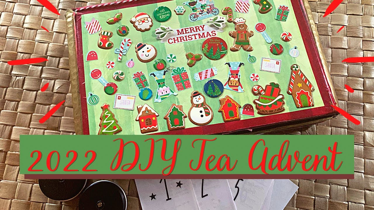 Making This Year’s DIY Tea Advent Calendar | A Surprise Every Day From My Own Tea Stash!