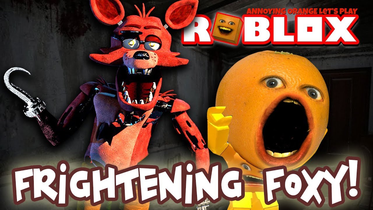Roblox: Nightmare Fighters #2: FRIGHTENING FOXY! 🐺 🍊 👻 [Annoying Orange Plays]