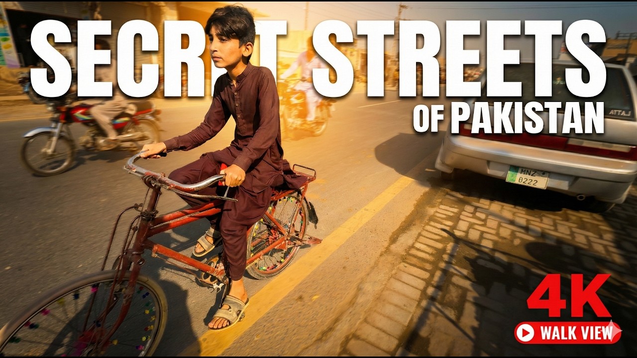 4K Morning Walk in Bhakkar Notik City | Peaceful Streets of Punjab Pakistan