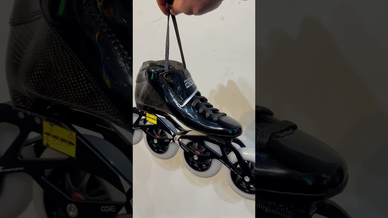 Powerslide Accel speed skates 😃 #inlineskates #speedskating #powerslide