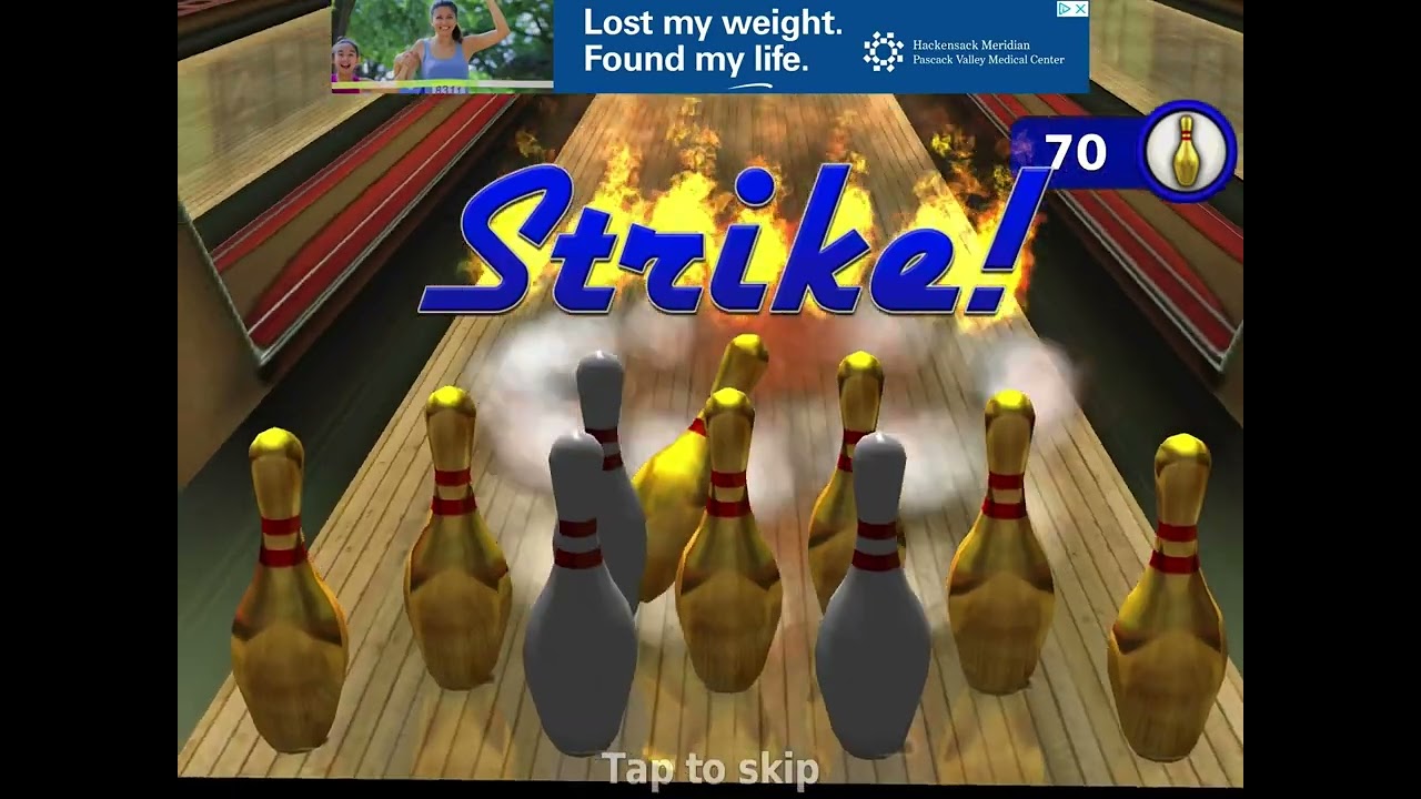 Gutterball Golden Pin Bowling 300 Perfect Earth Ball Bomb Retro Alley 💣🌎🎳
