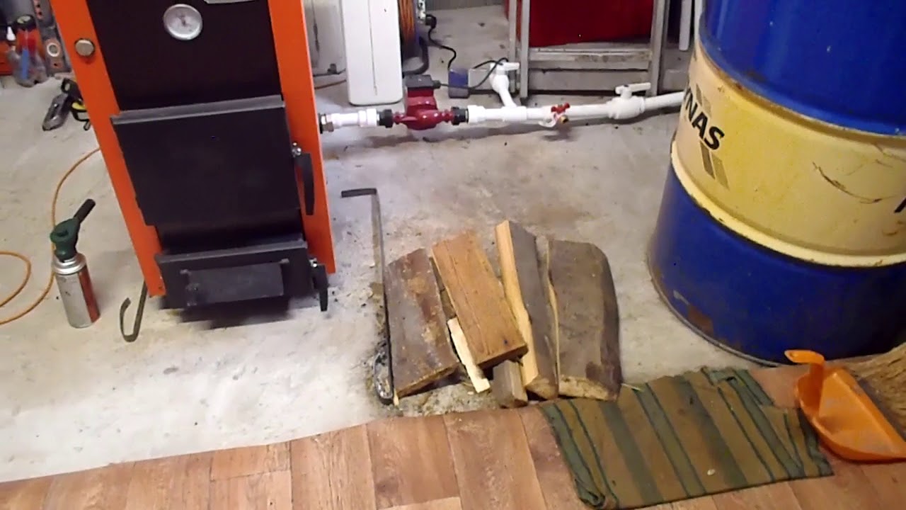 Минусы твердотопливного котла .