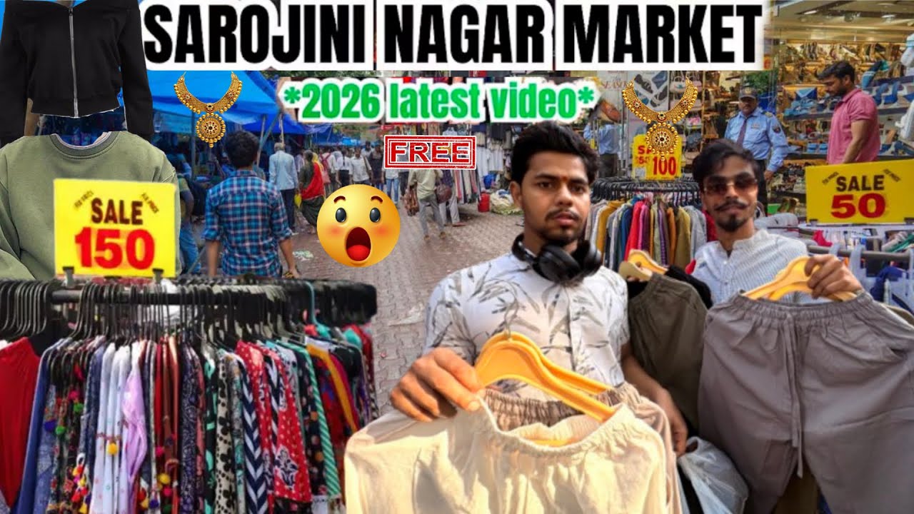 Sarojini Nagar Market Delhi | Sarojini nagar summer collection 2026 | Sarojini Nagar Market 