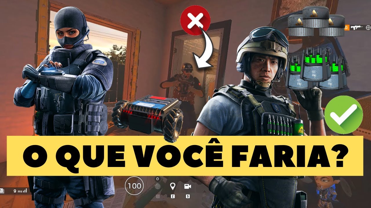 O QUE VOCÊ FARIA? EP.2 || RAINBOW SIX SIEGE