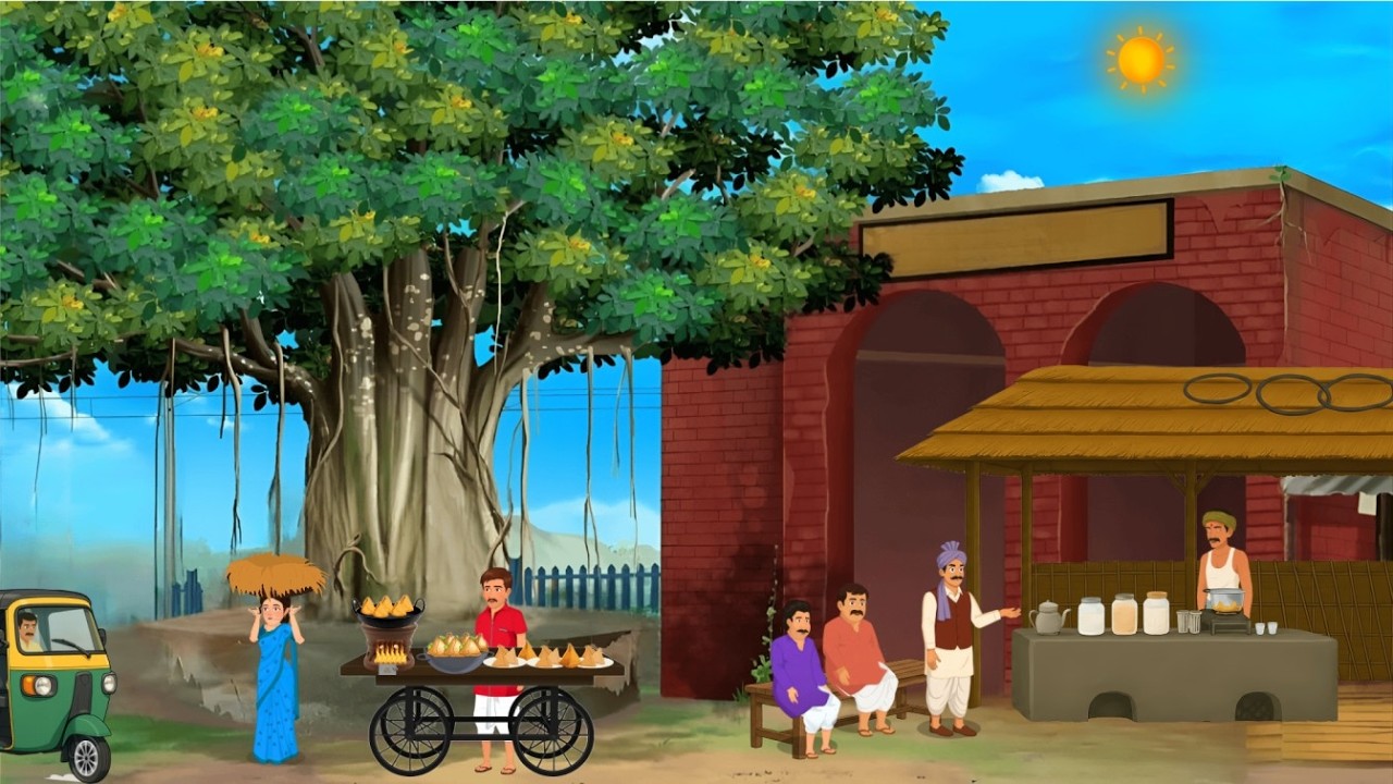 ठंड में कांपता गरीब परिवार | Hindi Moral Story | Cartoon Story | Kahani | Moral Story in Hindi