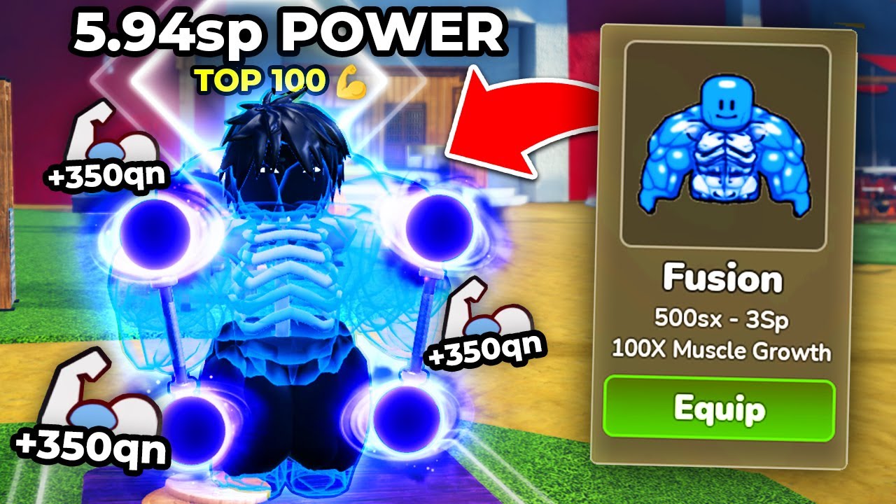 I Unlocked MAX STRENGTH Fusion Body Alter in Gym League! (Roblox)